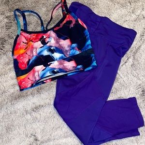 Athleta Set - Pants and Sports Bra XXS